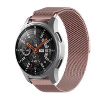 Strap-it Samsung Galaxy Watch Milanese band 45mm / 46mm (roze)