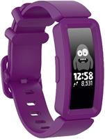 Strap-it Fitbit Ace 2 siliconen bandje (paars)