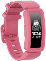 Strap-it Fitbit Ace 2 siliconen bandje (watermeloen)