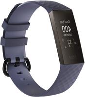 Strap-it Fitbit Charge 3 silicone band (grijsblauw)