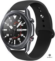 Strap-it Samsung Galaxy 3 Watch sport band 45mm (zwart)
