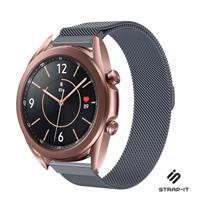 Strap-it Samsung Galaxy Watch 3 Milanese band 41mm (space grey)