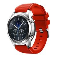 Strap-it Samsung Gear S3 silicone band (rood)