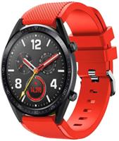 Strap-it Huawei Watch GT siliconen bandje (rood)