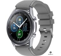 Strap-it Samsung Galaxy Watch 3 45mm siliconen bandje (grijs)