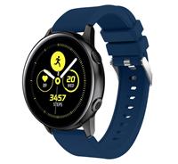 Strap-it Samsung Galaxy Watch Active silicone band (donkerblauw)