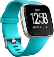 Strap-it Fitbit Versa silicone band (turquoise)