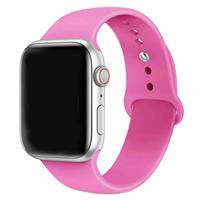 Strap-it Apple Watch silicone band (roze)