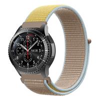 Strap-it Samsung Galaxy Watch 46mm nylon band (camel)