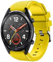 Strap-it Huawei Watch GT siliconen bandje (geel)