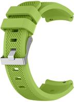 Strap-it Siliconen horlogeband 20mm - universeel - lichtgroen