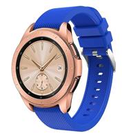 Strap-it Samsung Galaxy Watch siliconen bandje 41mm / 42mm (blauw)