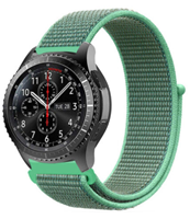 Strap-it Samsung Galaxy Watch 45mm / 46mm nylon band (mint)