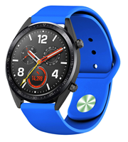 Strap-it Huawei Watch GT sport band (blauw)