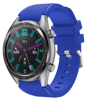 Strap-it Huawei Watch GT siliconen bandje (blauw)