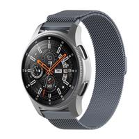 Strap-it Samsung Galaxy Watch Milanese band 45mm / 46mm (space grey)