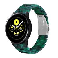 Strap-it Samsung Galaxy Watch Active resin band (groen)