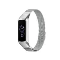 Strap-it Samsung Galaxy Fit 2 Milanese band (zilver)