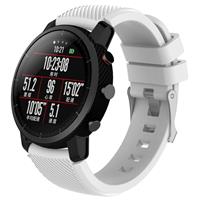 Strap-it Xiaomi Amazfit Pace silicone band (wit)