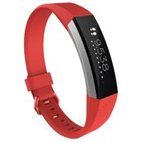 Strap-it Fitbit Alta / Alta HR siliconen bandje (rood)