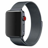 Strap-it Apple Watch Milanese band (space grey)