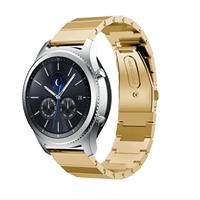 Strap-it Samsung Gear S3 metalen bandje (goud)