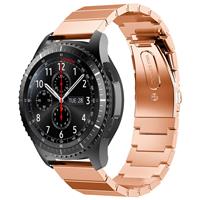 Strap-it Samsung Galaxy Watch 46mm metalen bandje (rosé goud)