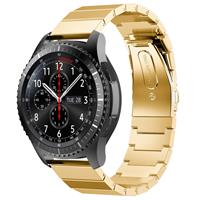 Strap-it Samsung Galaxy Watch 46mm metalen bandje (goud)