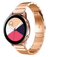 Strap-it Samsung Galaxy Watch Active metalen bandje (rosé goud)