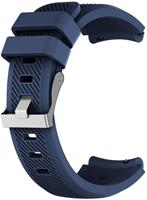 Strap-it siliconen horlogeband 22mm universeel (donkerblauw)