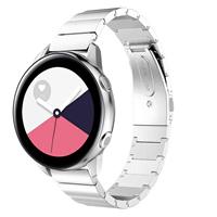 Strap-it Samsung Galaxy Watch Active metalen bandje (zilver)