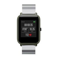 Strap-it Xiaomi Amazfit Bip metalen bandje (zilver)