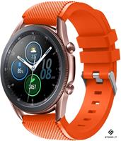 Strap-it Samsung Galaxy Watch 3 45mm siliconen bandje (oranje)