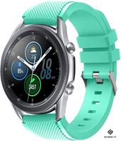 Strap-it Samsung Galaxy Watch 3 45mm siliconen bandje (aqua)