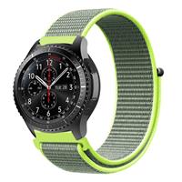 Strap-it Samsung Galaxy Watch 46mm nylon band (fluoriserend)