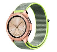 Strap-it Samsung Galaxy Watch 41mm / 42mm nylon band (fluoriserend)