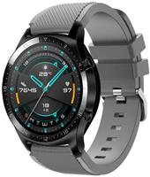 Strap-it Huawei Watch GT siliconen bandje (grijs)
