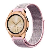 Strap-it Samsung Galaxy Watch 41mm / 42mm nylon band (pink sand)
