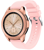 Strap-it Samsung Galaxy Watch siliconen bandje 41mm / 42mm (roze)