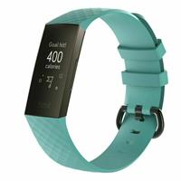 Strap-it Fitbit Charge 4 silicone band (aqua)