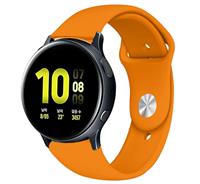 Strap-it Samsung Galaxy Watch Active sport band (oranje)