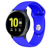 Strap-it Samsung Galaxy Watch Active sport band (blauw)