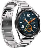 Strap-it Huawei Watch GT stalen band (zilver)