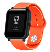 Strap-it Xiaomi Amazfit Bip sport band (oranje)
