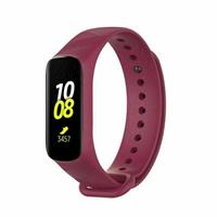 Strap-it Samsung Galaxy Fit e siliconen bandje (bordeauxrood)