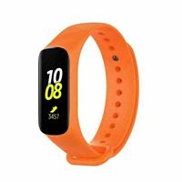 Strap-it Samsung Galaxy Fit e siliconen bandje (oranje)