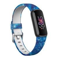 Strap-it Blue Sky Fitbit Luxe siliconen bandje