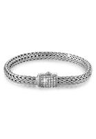 Kuzzoi Armband »Gliederarmband Damen Zirkonia Kristalle 925 Silber«