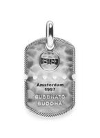 Buddha to Buddha Army Tag hanger van zilver