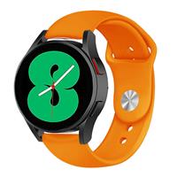 Strap-it Samsung Galaxy Watch 4 sport band (oranje)